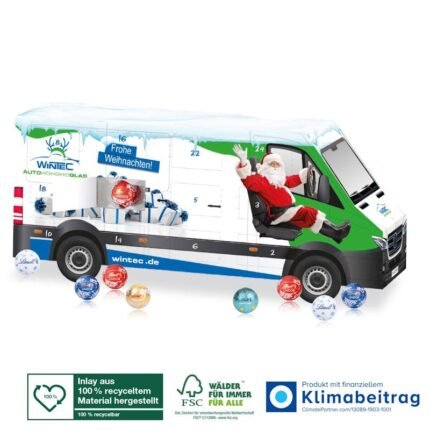 3D Adventskalender als Transporter