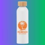 Aluminum bottle Eden with bamboo lid - Image 2