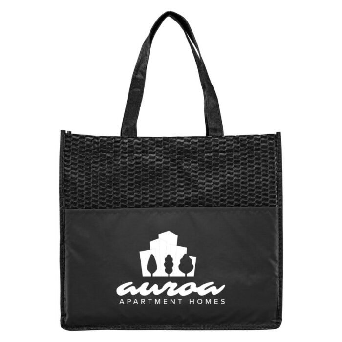 Printable carrier bag made of fleece deluxe - Image 2