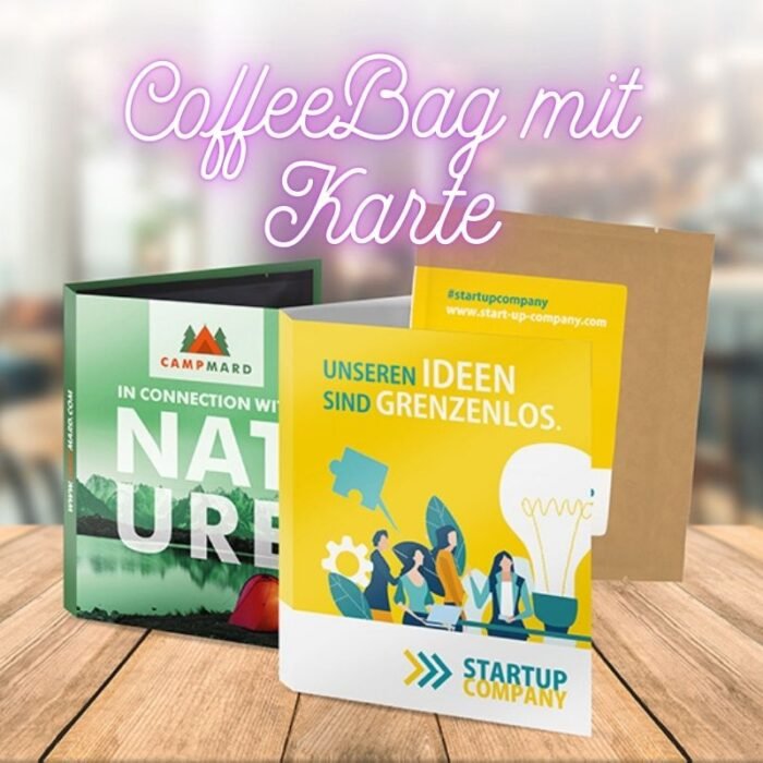 CoffeeBag mit Karte