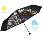 Colormagic Taschenschirm der seine Farbe bei Regen verändert