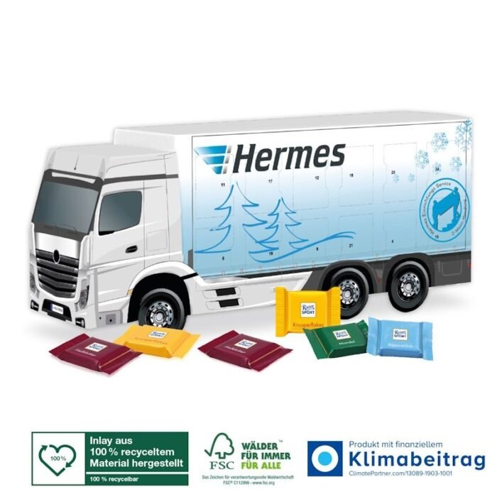 3D Truck Advent Calendar Ritter Sport - Image 2