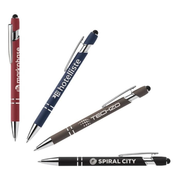 Promotional ballpoint pen Prince Recycled Softy - Image 2