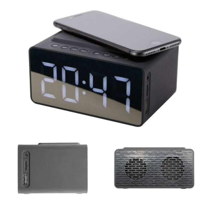 Design-Uhr mit Ladestation PRIME TIME wireless – Bild 3