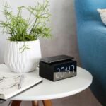 Design-Uhr mit Ladestation PRIME TIME wireless