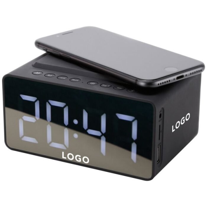 Design-Uhr mit Ladestation PRIME TIME wireless – Bild 2