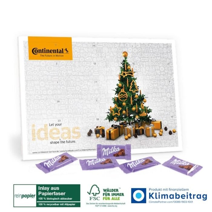 Organic Tisch-Adventskalender mit Milka – Bild 2