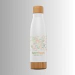 Doppelwandige Bamboo Edelstahlflasche Ibiza – Bild 4