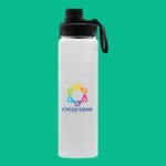 Doppelwandige Edelstahlflasche Alaska – Bild 3