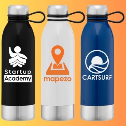 Edelstahl Sportflasche Sydney Ihr Branding immer dabei