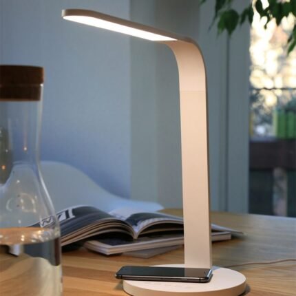 Ein idealer Werbetraeger ist diese Bedruckbare LED Lampe mit Ladestation