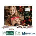 Ein ideales Werbegeschenk ist dieser individuell bedruckbarer Wand-Adventskalender