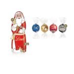 Weihnachtsmann mit 3 Pralinés in Werbekartonage – Bild 3