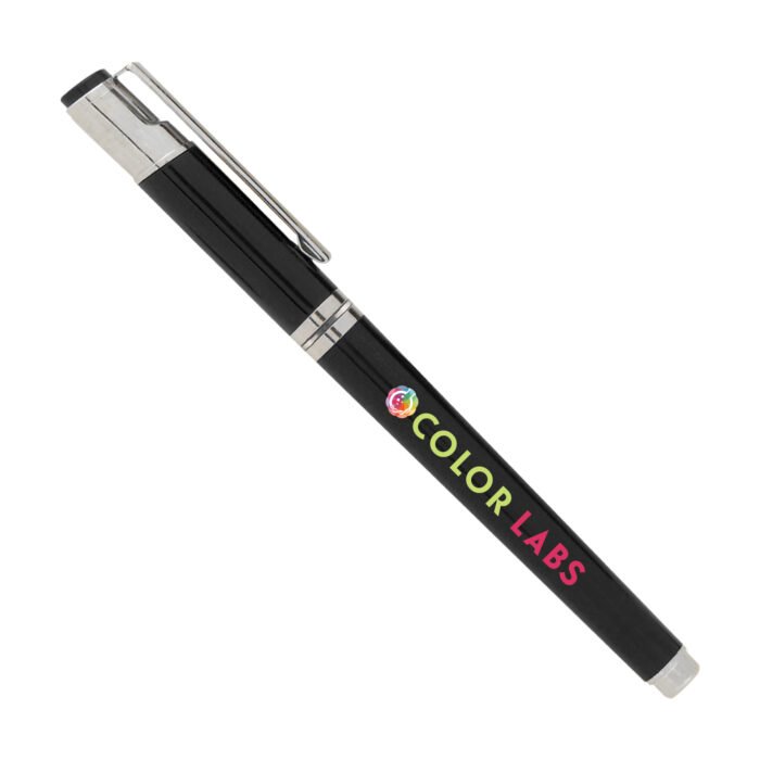Dylan gel pen with chrome accents - Image 7