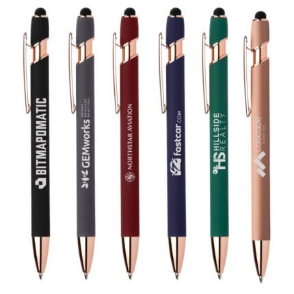 Gelschreiber Prince Softy Roségold Stylus