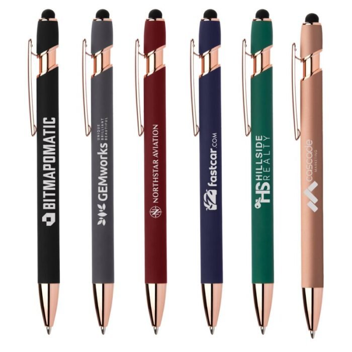 Gelschreiber Prince Softy Roségold Stylus