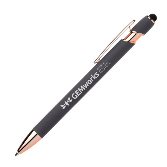 Gelschreiber Prince Softy Roségold Stylus mit Ihrem Logoaufdruck