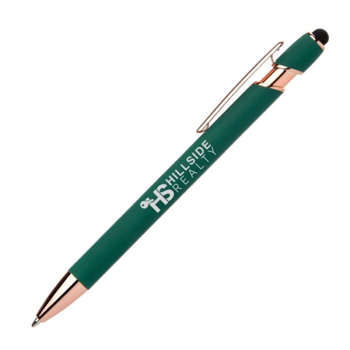 Hochwertiger und werbewirksamer Gelschreiber Prince Softy Roségold Stylus