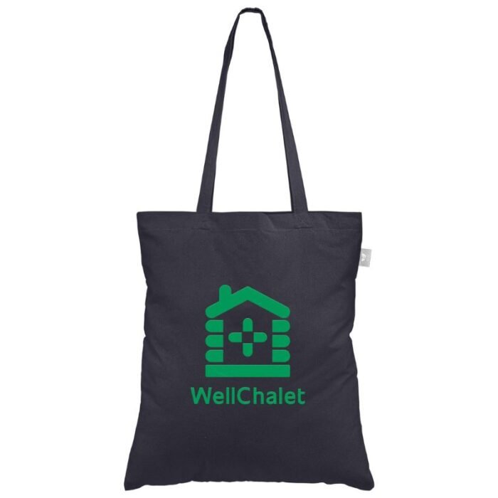 Bedruckbare Tragetasche aus recyceltem Baumwolltuch – Bild 2