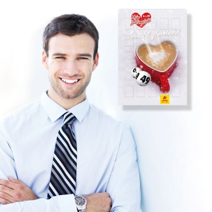 Individuell bedruckbarer Wand-Adventskalender der Freude macht