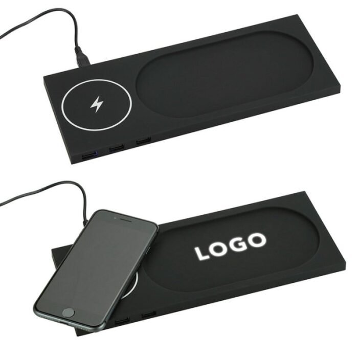 Kabellose Ladestation & 3-fach USB Hub – Bild 2