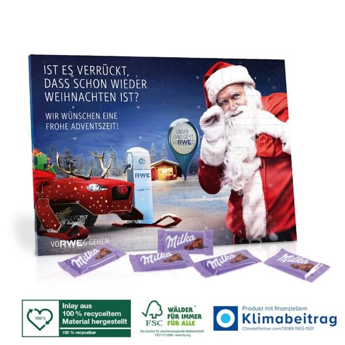 Schokoladen Tisch-Adventskalender – Bild 2