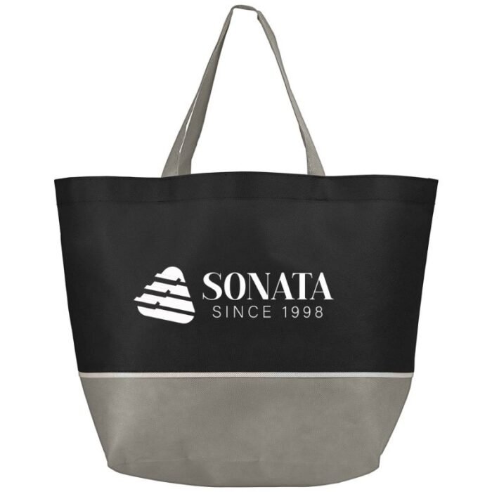 Shopping carrier bag with trim - Image 4