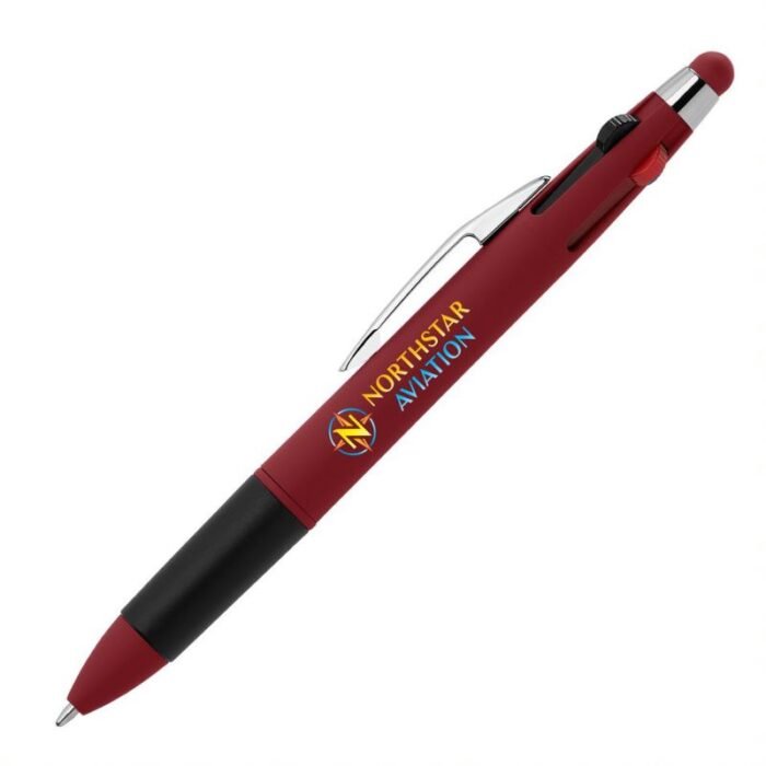Softy Multi ink ballpoint pen with stylus - Image 4
