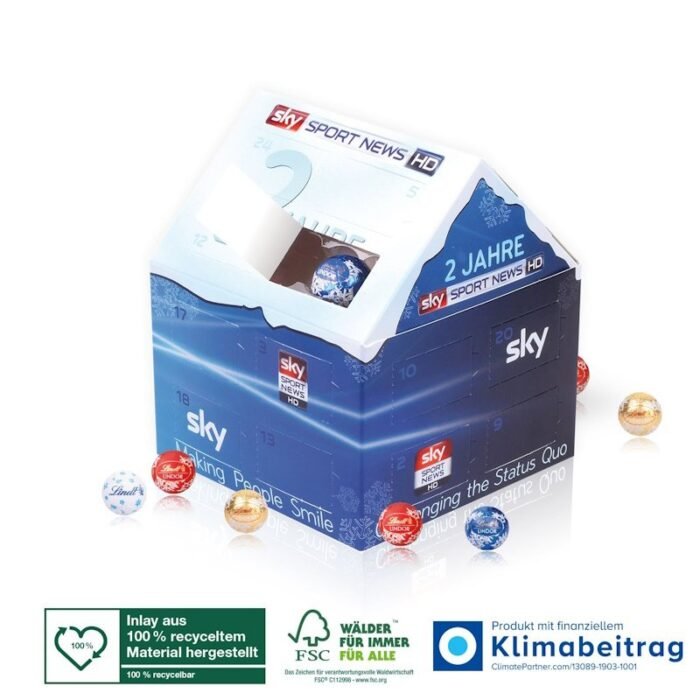 Weihnachtshaus Adventskalender Lindt – Bild 3