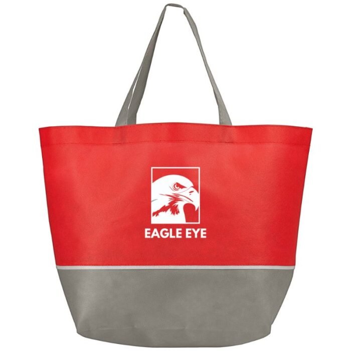 Shopping carrier bag with trim - Image 5
