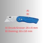 Trapezoid blade folding knife Profi Cut - Image 3