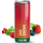 Werbeträger Iso Drink Redberries - erfrischend mit Power