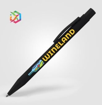 Bowie Kugelschreiber All Black mit hochwertiger Soft-Touch-Oberfläche