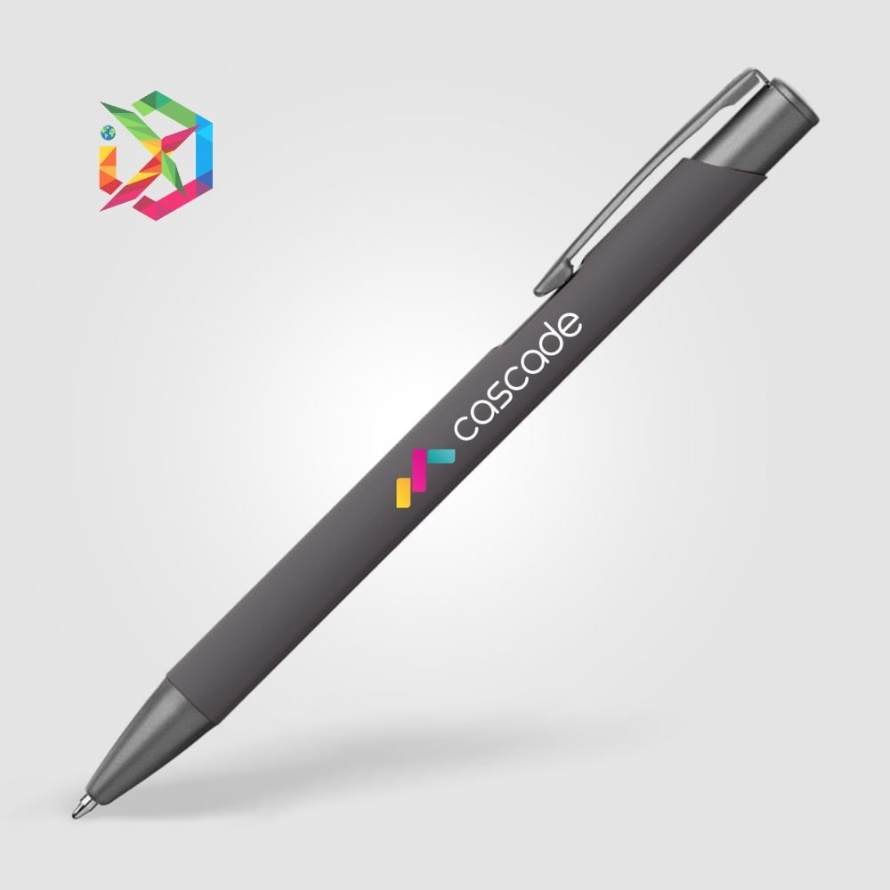 Werbekugelschreiber aus Metall mit Soft-Touch-Oberfläche Werbekugelschreiber aus Metall mit Soft-Touch-Oberfläche