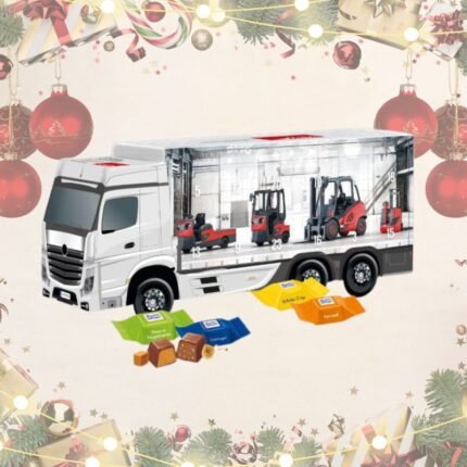 3D Adventskalender LKW mit Ritter Sport - das weihnachtliche Werbegeschenk