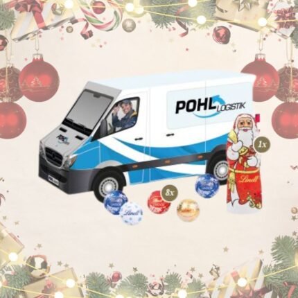 3D Transporter mit Lindt Schokolade