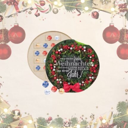 Runder Adventskalender mit Lindt Lindor
