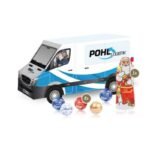 Weihnachtliche Werbegeschenke wie dieser 3D Transporter mit Lindt Schokolade kommen gut an