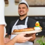 Werbeente bedrucken für Pizzerien und Lieferservices
