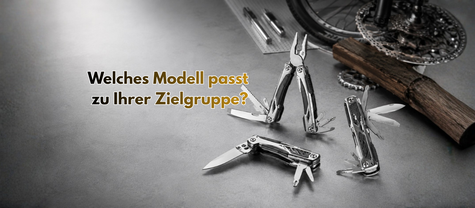 Multitool als Werbeartikel - welches Modell passt zu Ihrer Zielgruppe