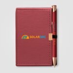Business Geschenkset - Notizbuch mit Kugelschreiber mit Firmenlogo bedruckt