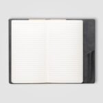 Memento Business Notebook with Replaceable A5 Insert and Document Pouch