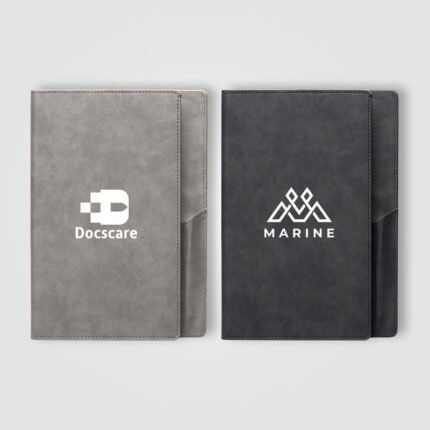 Print on a refillable notebook - Memento B5 in suede-look finish