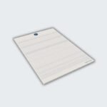 Primus Upcycling DIN A4 Schreibblock aus Zuckerrohrpapier mit blauem Schreiblayout